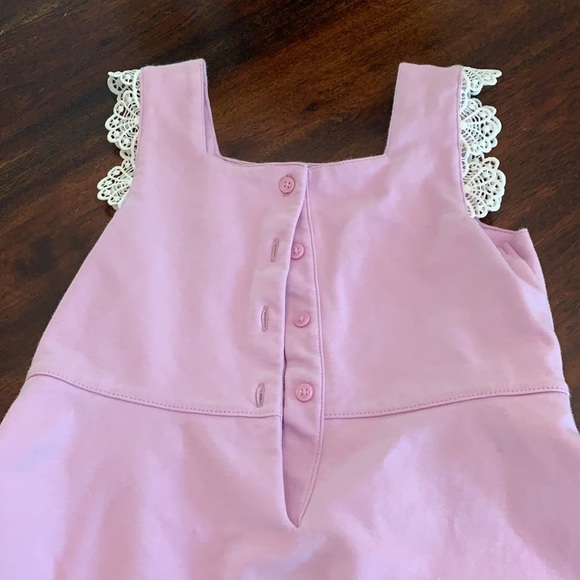 Janie and Jack purple spring dress - Picture 2 of 3